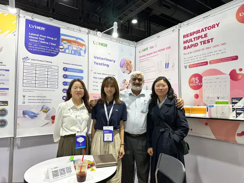 LYHER at IVD exhibition