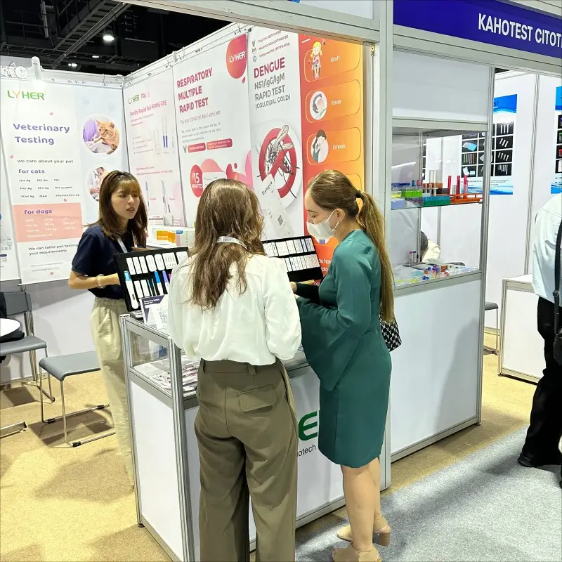 LYHER at IVD exhibition