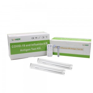 COVID-19 and Influenza A/B Antigen Test Kit