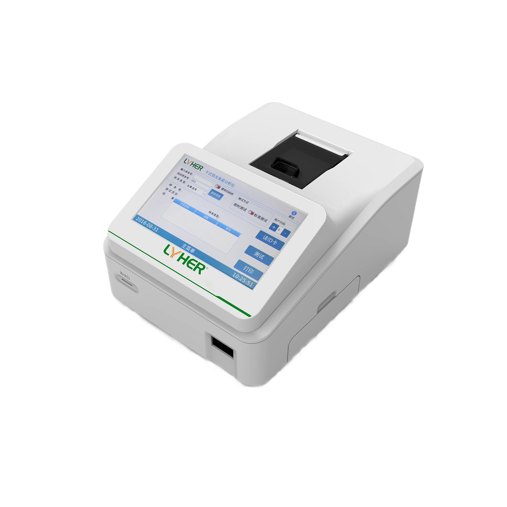 CE Certification Igg Rapid Test Manufacturers &ndash;  FA-LF100B-Dry Fluorescence Immunoassay Analyzer &ndash; Laihe