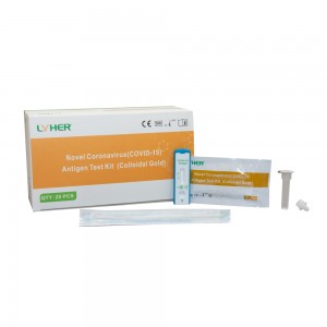 Novel Coronavirus (COVID-19) Antigen Test Kit (Colloidal Gold) &ndash; Nasopharyngeal,oropharyngeal