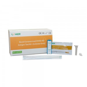 Novel Coronavirus (COVID-19) Antigen Test Kit (Colloidal Gold)