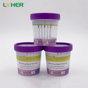 DOA Multi-Drug One Step Test kit Urine Drug Test Cup CE Approved