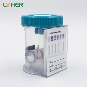 DOA Multi-Drugs One Step Test kit Urine Test Upgraded Cup Detection for 21 Kinds of Target Drugs