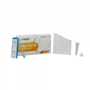 LYHER Novel coronavirus (COVID-19) Antigen test kit (Colloidal Gold)